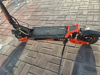 Used Orange KUGOO model G3 plus Electric Scooter both tires moters