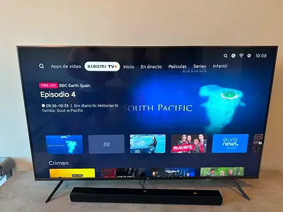 65inch Xiaomi Smart LED TV with Soundbar - Good Condition