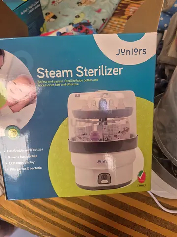 Juniors Steam Sterilizer - electric baby bottle sterilizer (gently used)