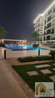 One bedroom and living room for annual rent in Sharjah, in the most beautiful area | Direct sea view