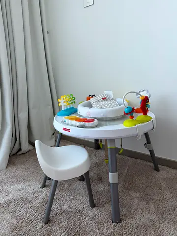 Skip Hop Explore More Activity Center With Chair Like New