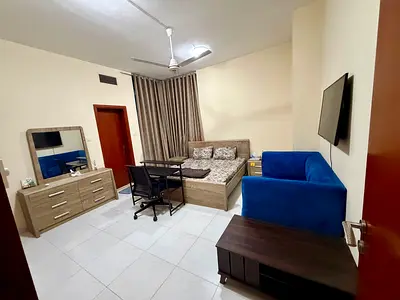 Spacious Master Room for Rent in Falcon Tower, Ajman – AED 2,000