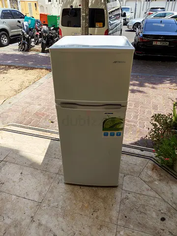 Compact double-door refrigerator - good working condition