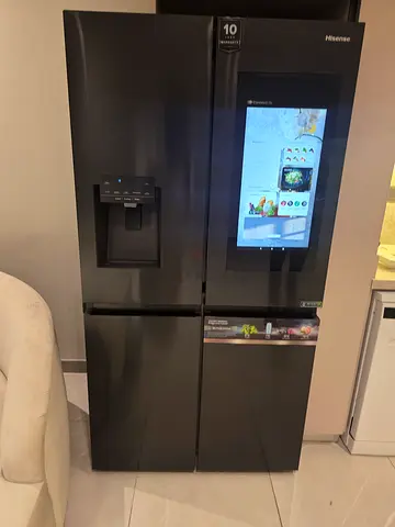 Hisense Fridge Freezer Led Screen French Door Side By Side Water Dispenser ice maker