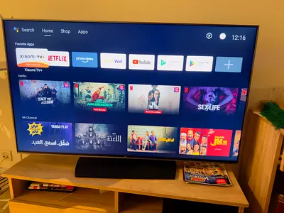 55-inch LED Smart TV with Soundbar - Good Working Condition