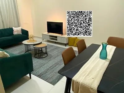 للإيجار شقة راقية ومفروشة بالكامل في موقع مميز وحيوي بمنطقة المويهات بعجمان قريب مستشفي السعودي الالماني