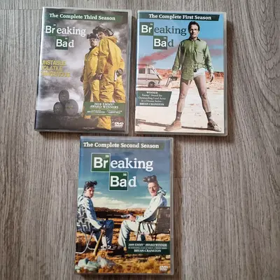 Breaking Bad DVD Boxsets Bundle - Seasons 1, 2 and 3