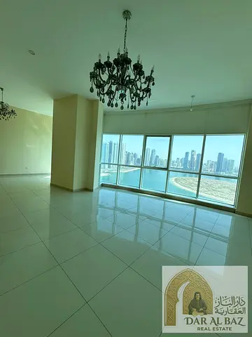 3BHK in Al Khan | Free AC | Gym | Swimming Pool | Parking | Maid's Room | Full Sea View | Easy Access to Dubai Exit