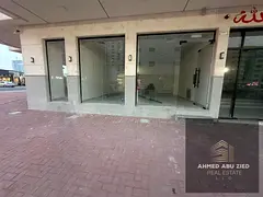 Prime shops in a prime location for annual rent in Al Rashidiya 1, Ajman. Spacious, brand new, excel