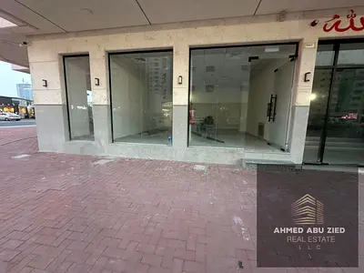 محلات مميزة بموقع مميز للايجار السنوي في الراشدية 1 - عجمان, مساحة واسعة, أول استخدام, سعر مميز, موقع مميز, تكييف مركزي, وجهات مميزة على الشارع, فرصة