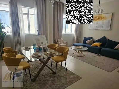 فرصة استثمارية وسكنية بإطلالة مباشرة على الشارع  تملك شقة غرفتين وصالة للبيع بمساحة ممتازة واقل مقدم وسعرمع خطة سداد مرنة في قرية الاميرة | الياسمين |