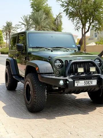 Jeep Wrangler Sport jk 2008 GCC Specs - Manual Transmission low km,