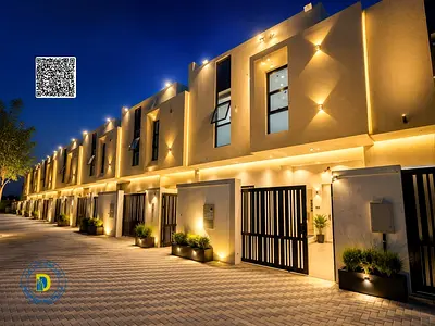 For sale: 5-BR townhouse with roof, registration fees, in AL zahia. Bank financing. Freehold