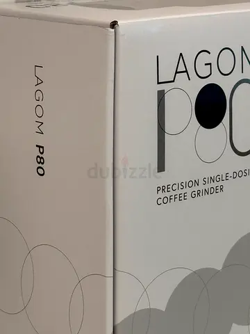 Option-O Lagom P80 Single Dose Coffee Grinder – Silver – 220-240V (Type G Plug)