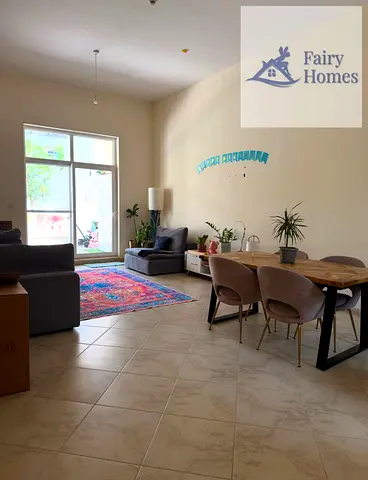 Spacious 2BR Apartment | Fox Hill 2 | Garden View | Furnished Living Space