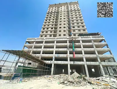 1BR Apartment for Sale in Al Ameera Tower Ajman 826 Sq Ft Pool Gym| AED 415000| AED 20000 Down Payment 6 Year Installments