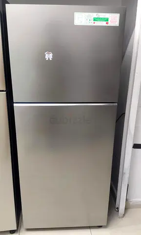 Silver Top-Freezer Refrigerator - Good Working Condition