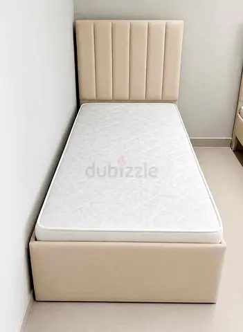 SINGLE BED 90X190 CM WITH MATTRESS