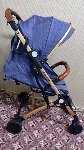 Tianrui Baby Stroller cabin approved ✈️ in Blue and Gold