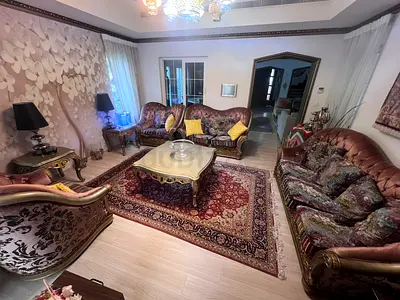 Complete sofa set with center table and 2 side tables, made in Malaysia and very stylish with durabl