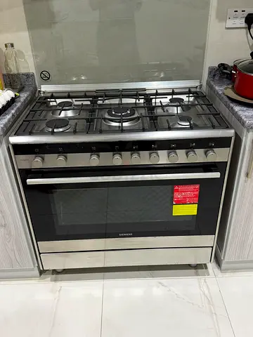 Siemens Gas Cooker 90x60cm Freestanding Excellent condition