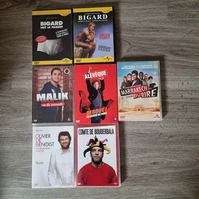 French Stand-Up Comedy DVD Selection