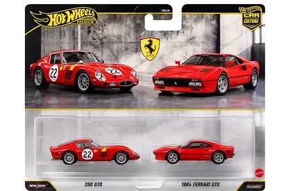 Hot Wheels Premium Ferrari 2 Pack