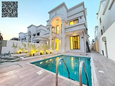 Luxurious classic-style mansion on a 4,350 sq ft plot | 6 bedrooms | Large yard | Swimming pool | Registration and ownership fees included