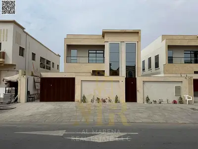 فيلا بسعر شامل رسوم الكهرباء والمياة والمكيفات على الشارع الرئيسي جاهزة للسكن بخصم خاص للكاش في أرقي مناطق عجمان تملك حر..