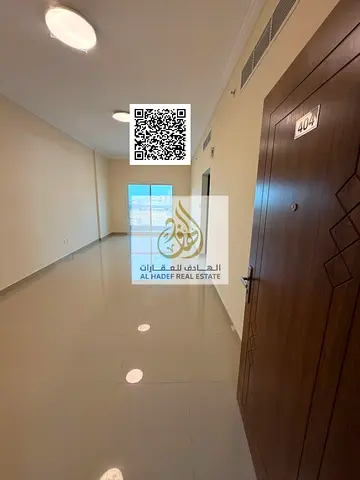 One bedroom and living room | First occupancy | 2 bathrooms | Balcony | Built-in wardrobes | Al Jurf 3 | Near the Chinese Market and Tribal Discount C