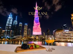 Luxury 1-Bedroom Apartment with Full Burj Khalifa & Dubai Fountain Views | Souk Al Bahar | Downtown
