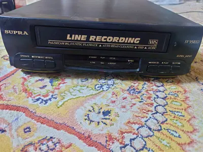 Supra VHS VCR Line Recording Player - Working Condition