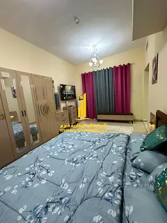 A golden opportunity! Luxurious, fully furnished studio apartment for monthly rent in Al Yasmin Towe