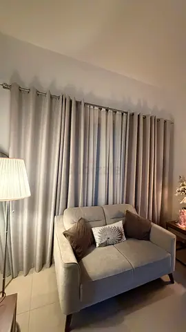 Milano 2 layer curtains ( blackout and sheer ) - installed 6 months ago