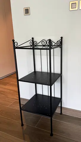 Black Metal Shelf