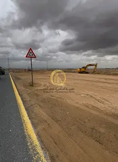For sale: residential land in the Basateen Al-Zubair area, Al-Rahmania suburb, Sharjah Emirate. Area
