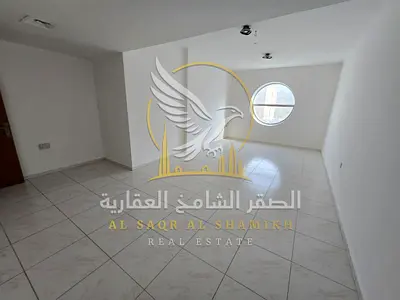 Two bedroom apartment for annual rent in Al Bu Tina spacious layout balcony with open view central gas free sandy parking prime and strategic location
