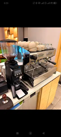 Barossi Coffee machine , Marco water boiler and coffee grinder . Perfect condition, perfect trio