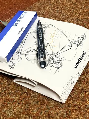 Montblanc Meisterstück Rollerball Pen with Royal Blue Ink (Like New)