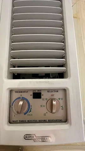 Super General Window/Portable Air Conditioner - model ASG06812
SGA 248NE # very good Condition.