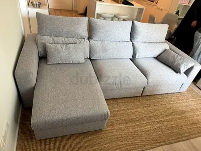 Excellent condition ikea Eskilstuna lshape sofa