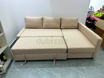 Premium Fabric Sofa

Soft-touch upholstery with thick cushions and modern styling. Ideal for relaxin