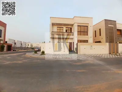 🏡✨ للبيع | فيلا مودرن فاخرة زاوية شارعين في الياسمين جاردن – عجمان ✨🏡  💎 فرصة ذهبية لامتلاك فيلا عصرية بتشطيبات سوبر ديلوكس في واحدة من أرقى المناط