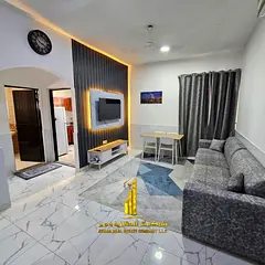 1BHK Fully Furnished | monthly rent | in Ajman - Al Jurf 2 | Includes bills and internet ✅ The apa