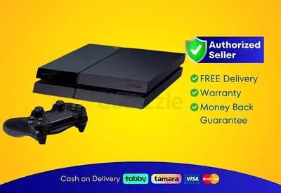 Sony PlayStation 4 - Fat - Black - 500GB | Brand New |  Warranty | FREE  Delivery