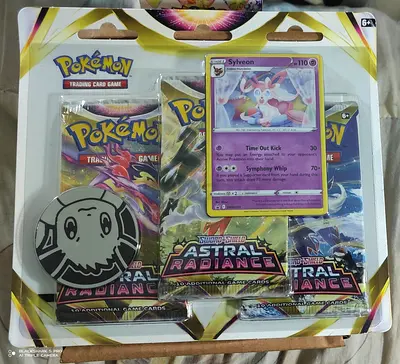Pokémon TCG Astral Radiance Booster Pack Blister with Sylveon Promo