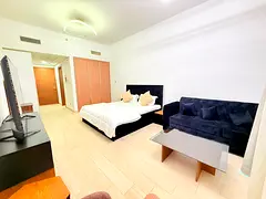 NEWLY FURNISHED STUDIO || WITH BALCONY || VACANT