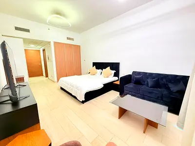 NEWLY FURNISHED STUDIO || WITH BALCONY || VACANT