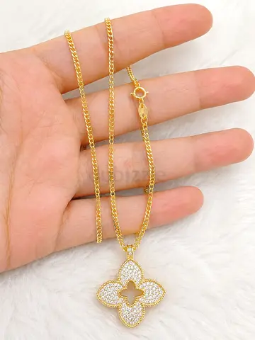 925 Italy Gold Necklace