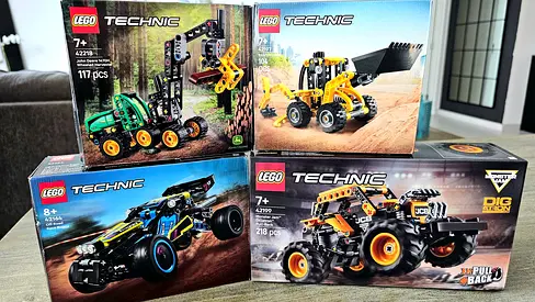 Lot of 4 LEGO Technic Sets